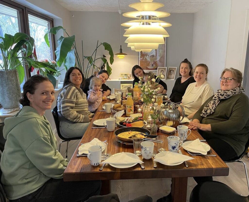 Mødregruppehygge